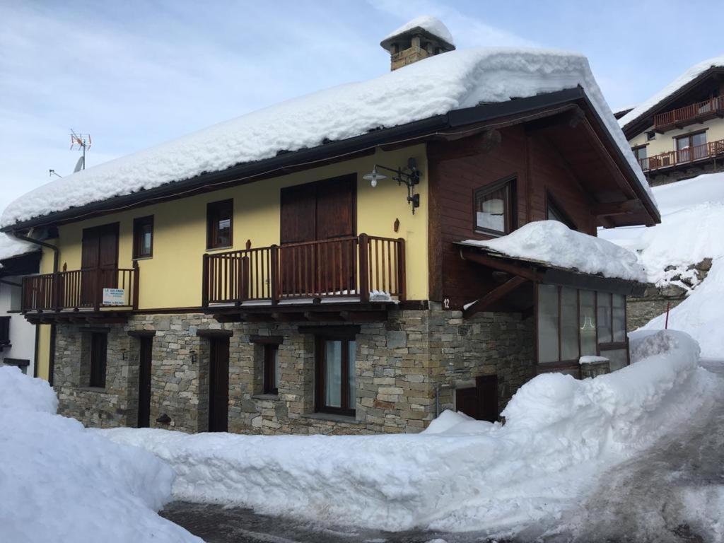 Baita Arianna Apartman Colle Colle Sestriere Kültér fotó