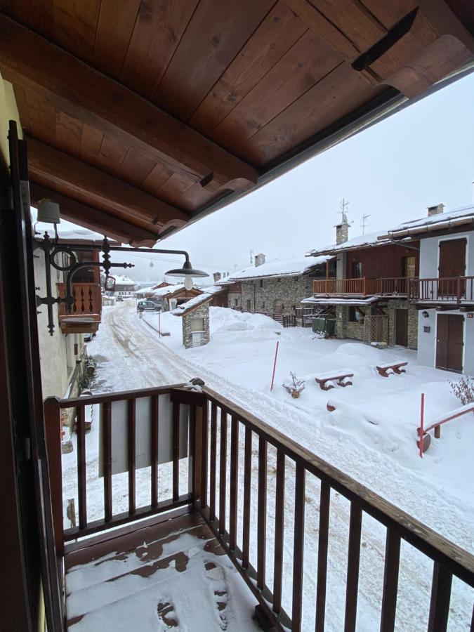 Baita Arianna Apartman Colle Colle Sestriere Kültér fotó